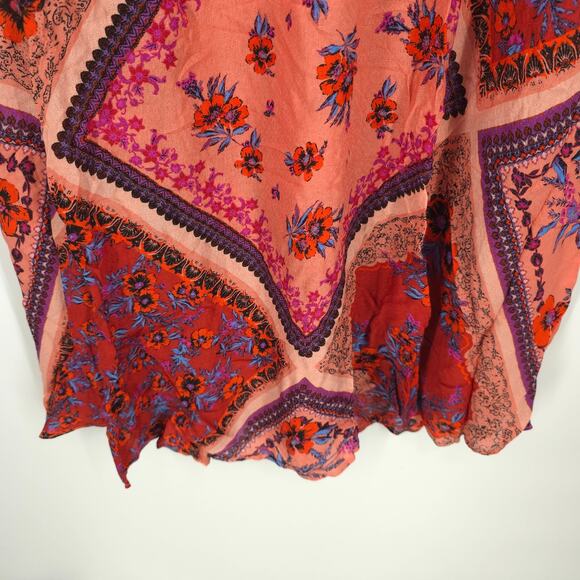 Free People Stevie Scarf Print Maxi Dress Size XS NWT - Picture 8 of 13